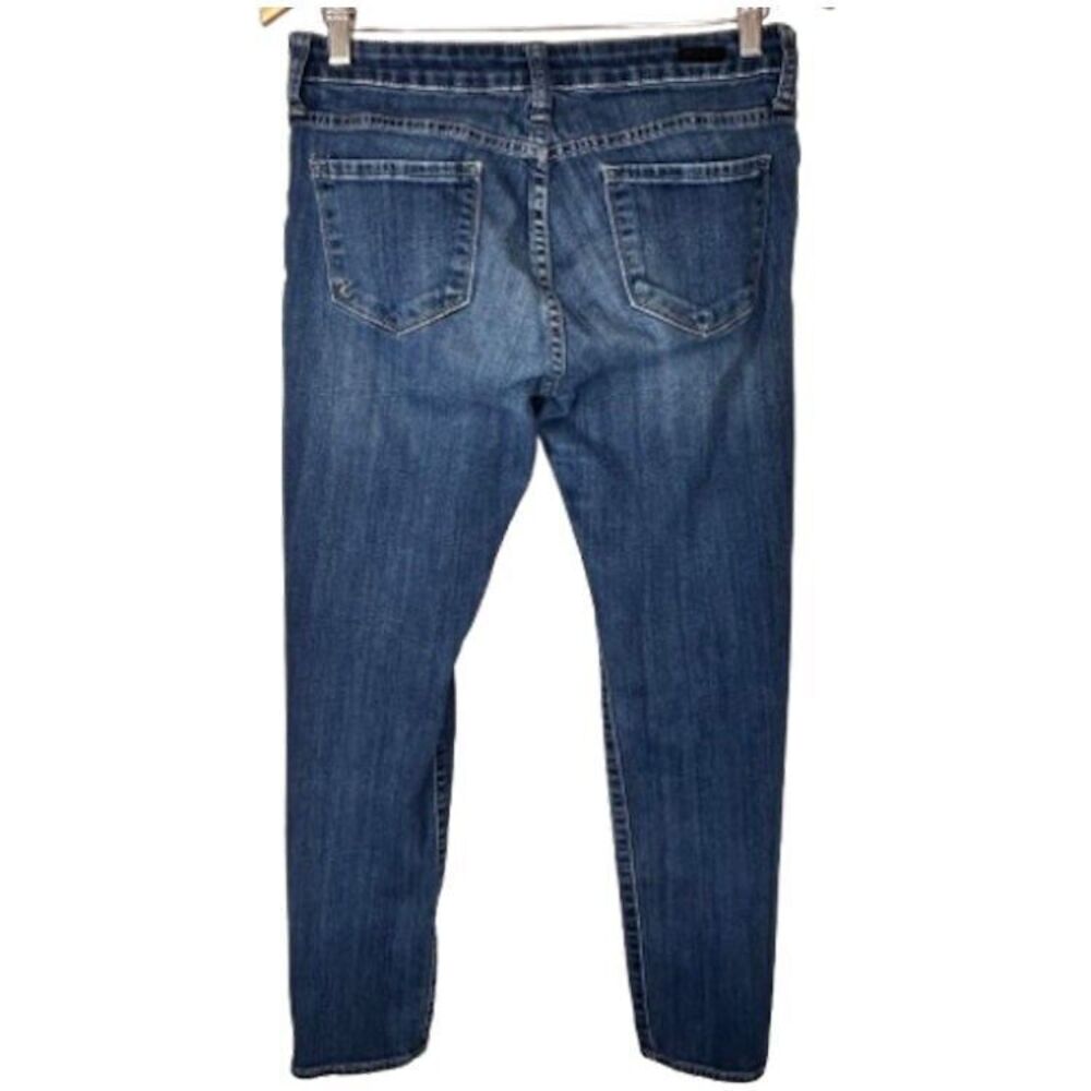 Kut From the Kloth Blue Jeans 6 Catherine Boyfriend Distressed Holes - Picture 5 of 13